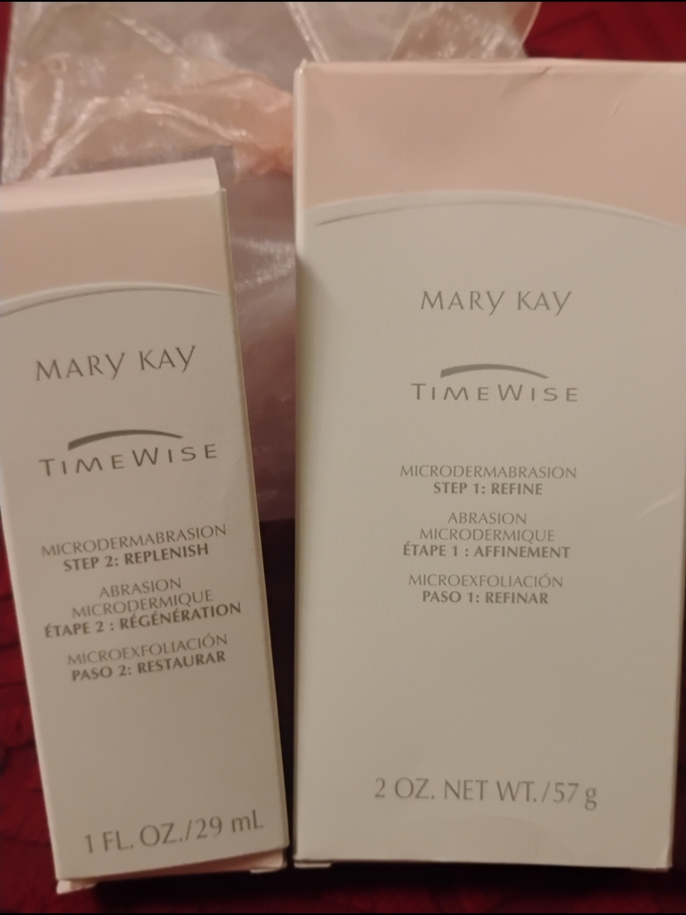 Mary Kay TimeWise Microdermabrasion Set in Soft Pink and White